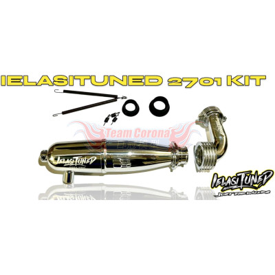 Ielasi Tuned EFRA 2701 Polish .12 Touring Exhaust Pipe set